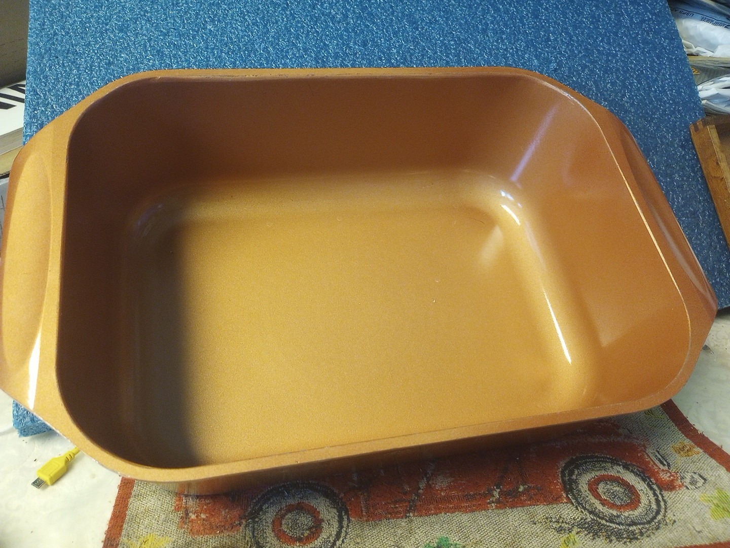 Copper Chef Wonder Cooker 13.5” X 10” X 4” Roaster Pan, Pan Only