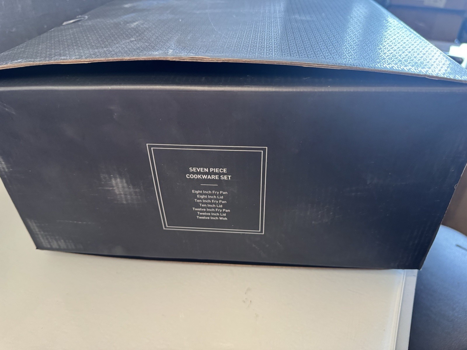 HexClad Hybrid Nonstick 7-Piece Set: 8″, 10″ & 12″ Pans, 12” Wok & Lids, NEW!