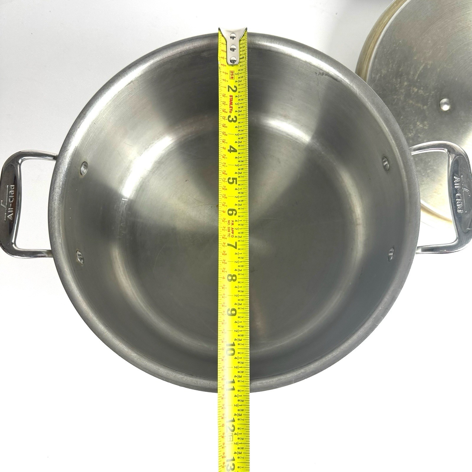 All-Clad Brushed Metal Master Chef MC2 8-qt Stock Pot with Lid