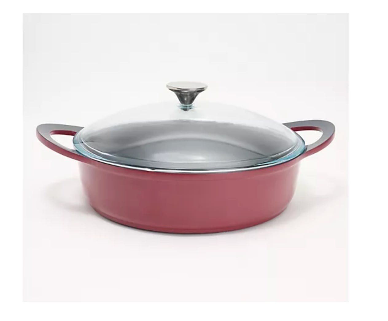 Technique 4.2-qt Nonstick Cast Aluminum Braiser w/ Glass Lid