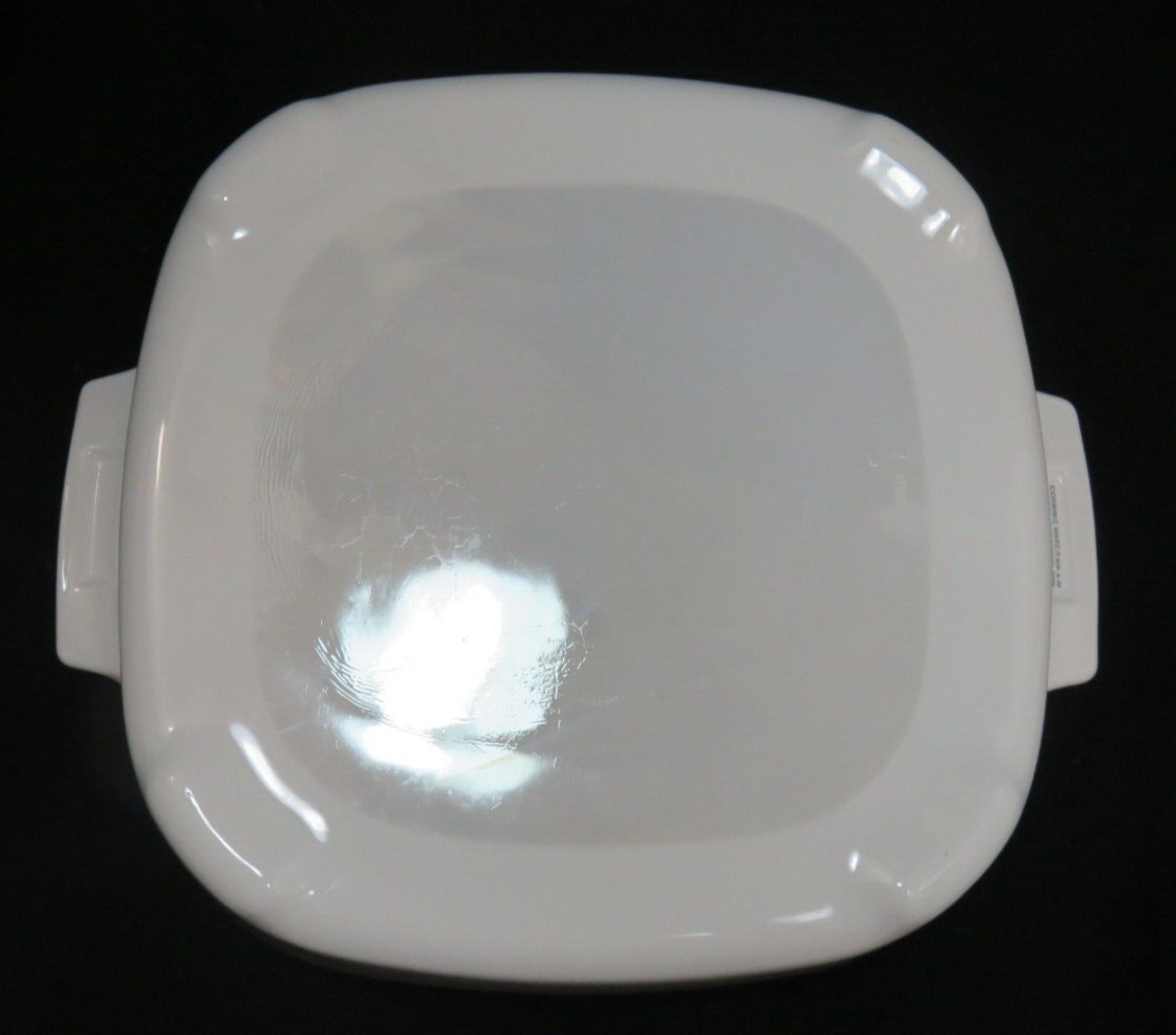 Vintage Corning Ware 2 Quart Microwave Browning Dish with Lid MW-A-19