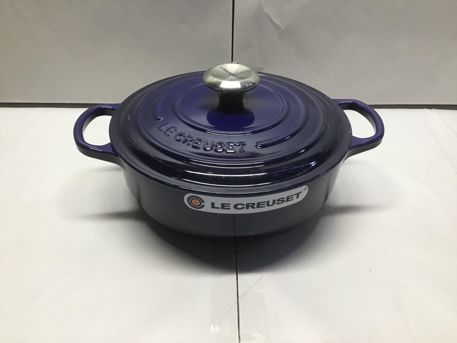 Le Creuset Enameled Cast Iron Signature Sauteuse Oven, 3.5 qt., Indigo
