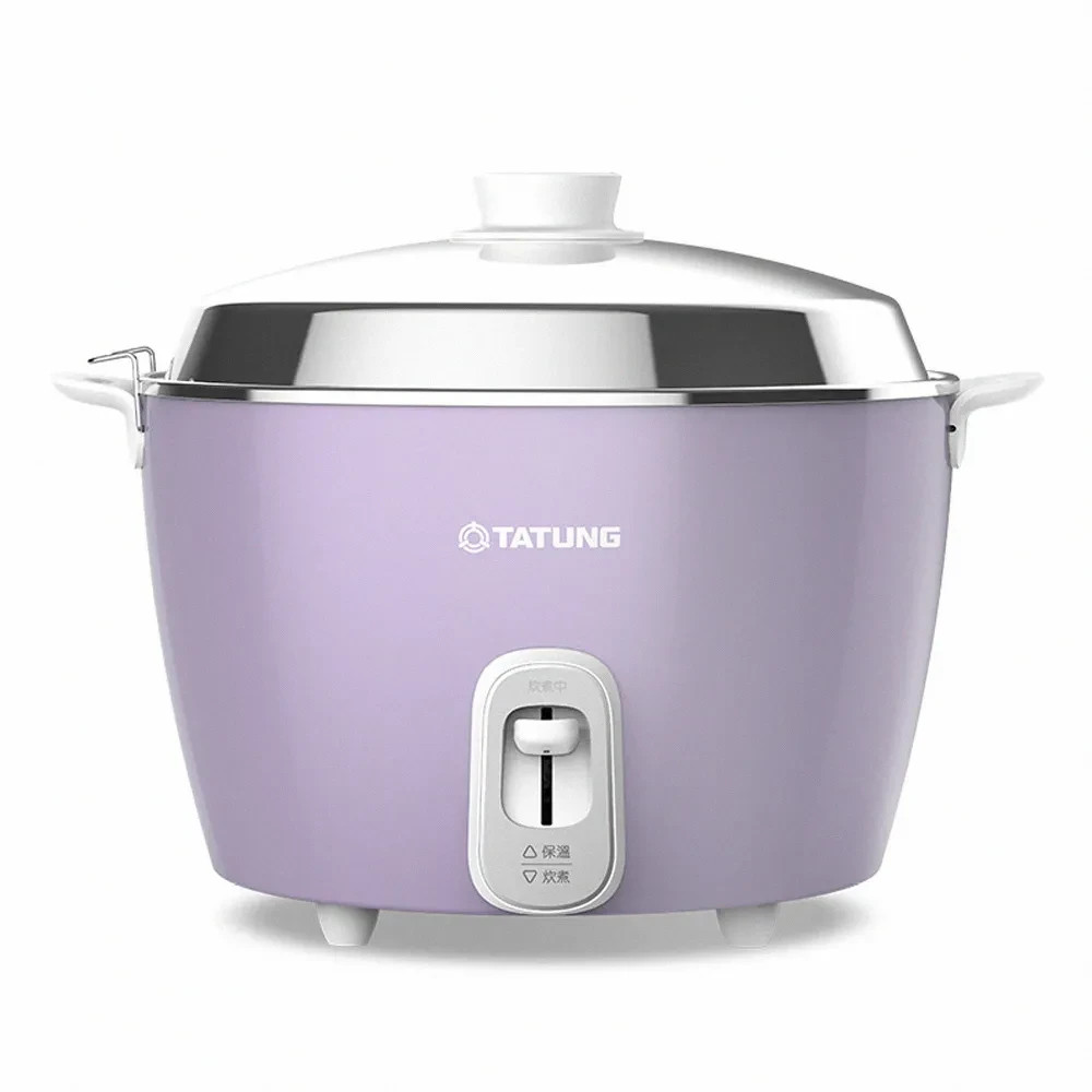 (PURPLE) NEW TATUNG TAC-11P-MU 10-CUP Rice Cooker Pot AC 110V US 大同 全不鏽鋼電鍋 香芋紫