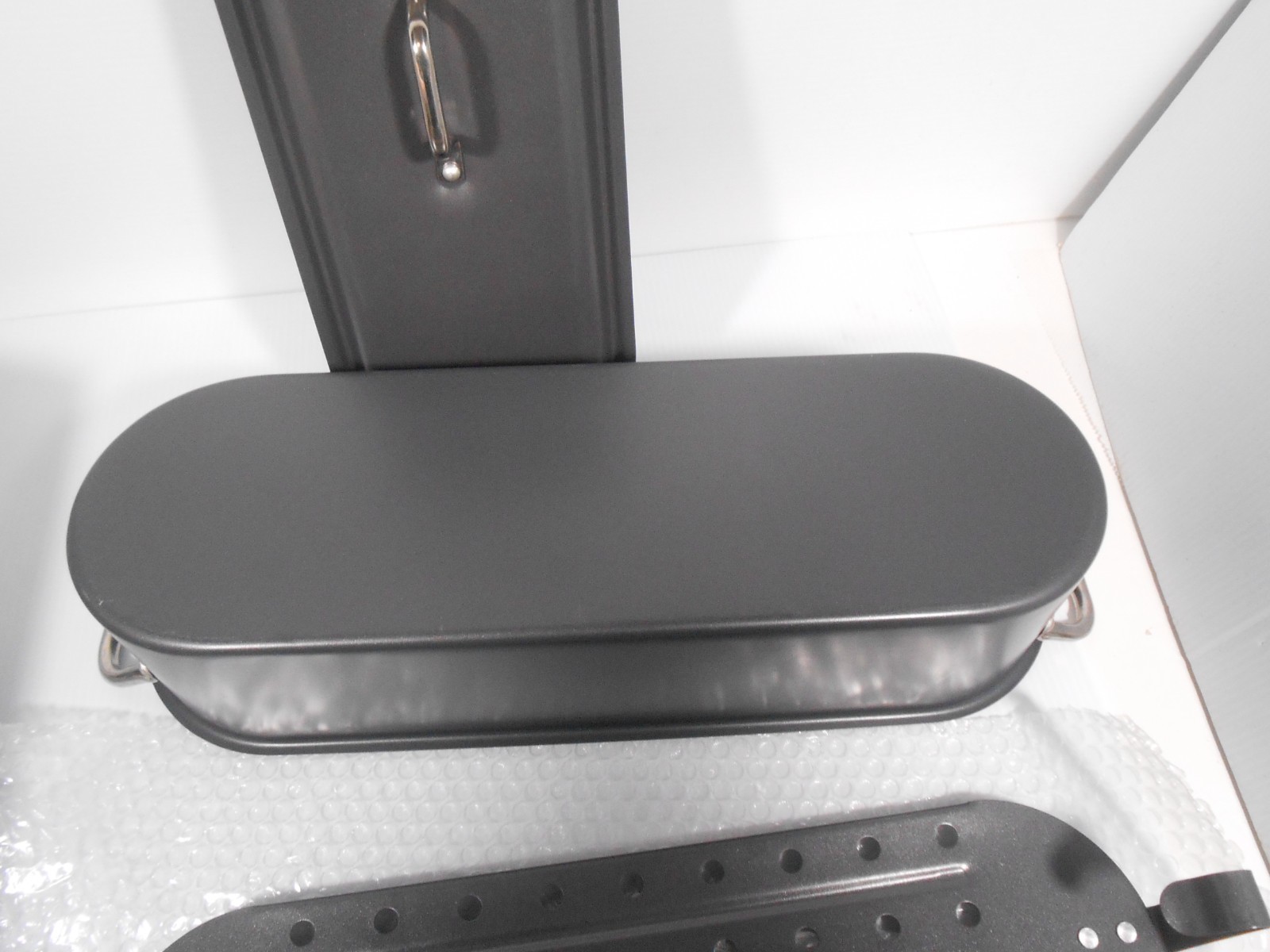 Vtg 1988 NEW METRO Non-Stick Steel 3 Piece Fish Poacher w/ Lid & Rack #711348