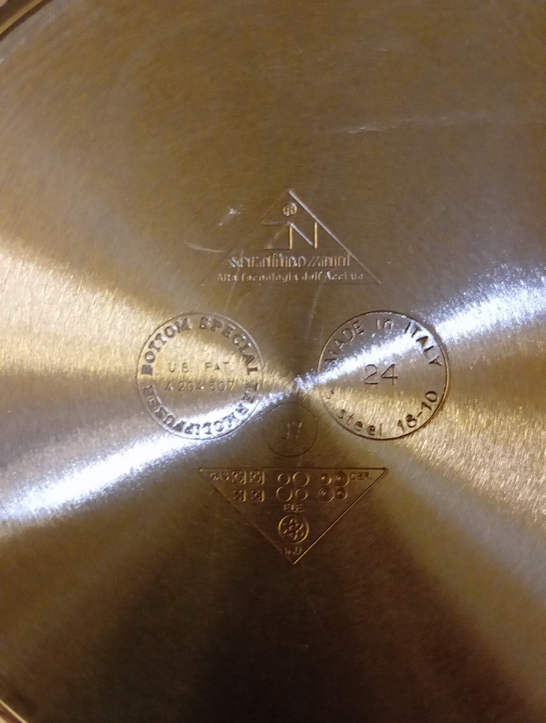 Casseruola 24 Cm Con Grilgia E Paletta SERAFINO ZANI