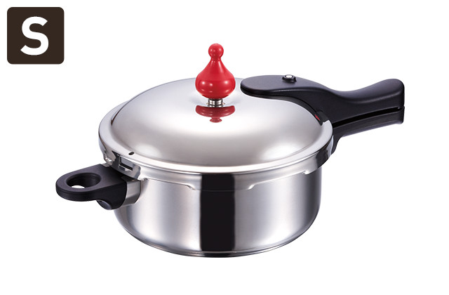 Asahi Light Metals Pressure Cooker 2.5L Zero Vitality Pan S Made in Japan