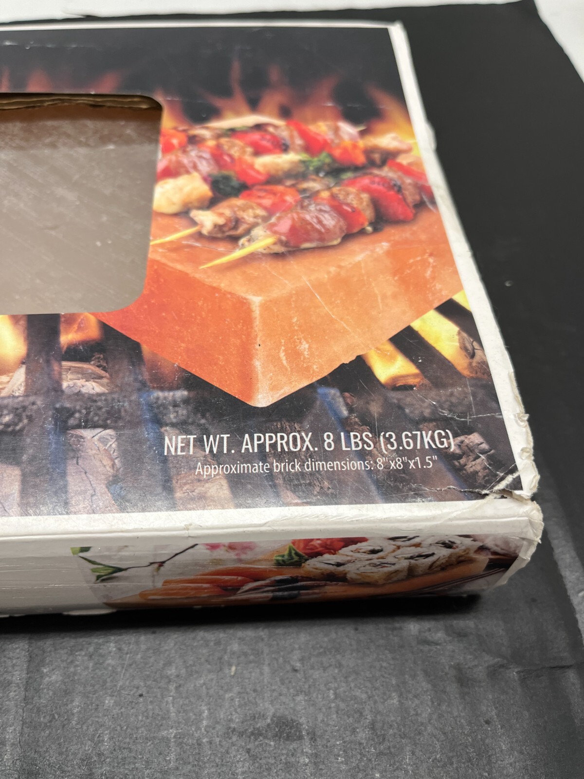 Himalayan Salt Block Grilling Slab – XL Size (8 x 8 x 1.5) by Caravel cooking