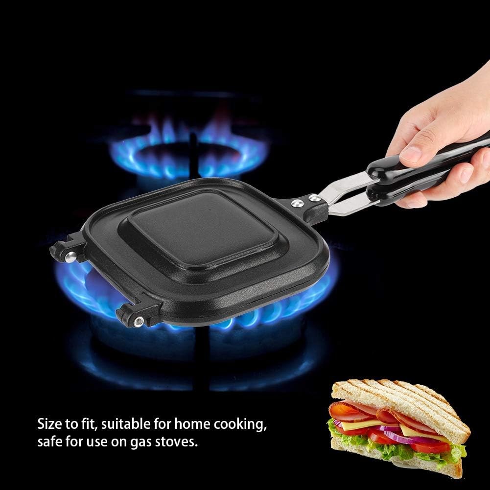 Frying Pan Square Double-Sided Pancake Pan Nonstick Cooking Pan Sandwich Maker