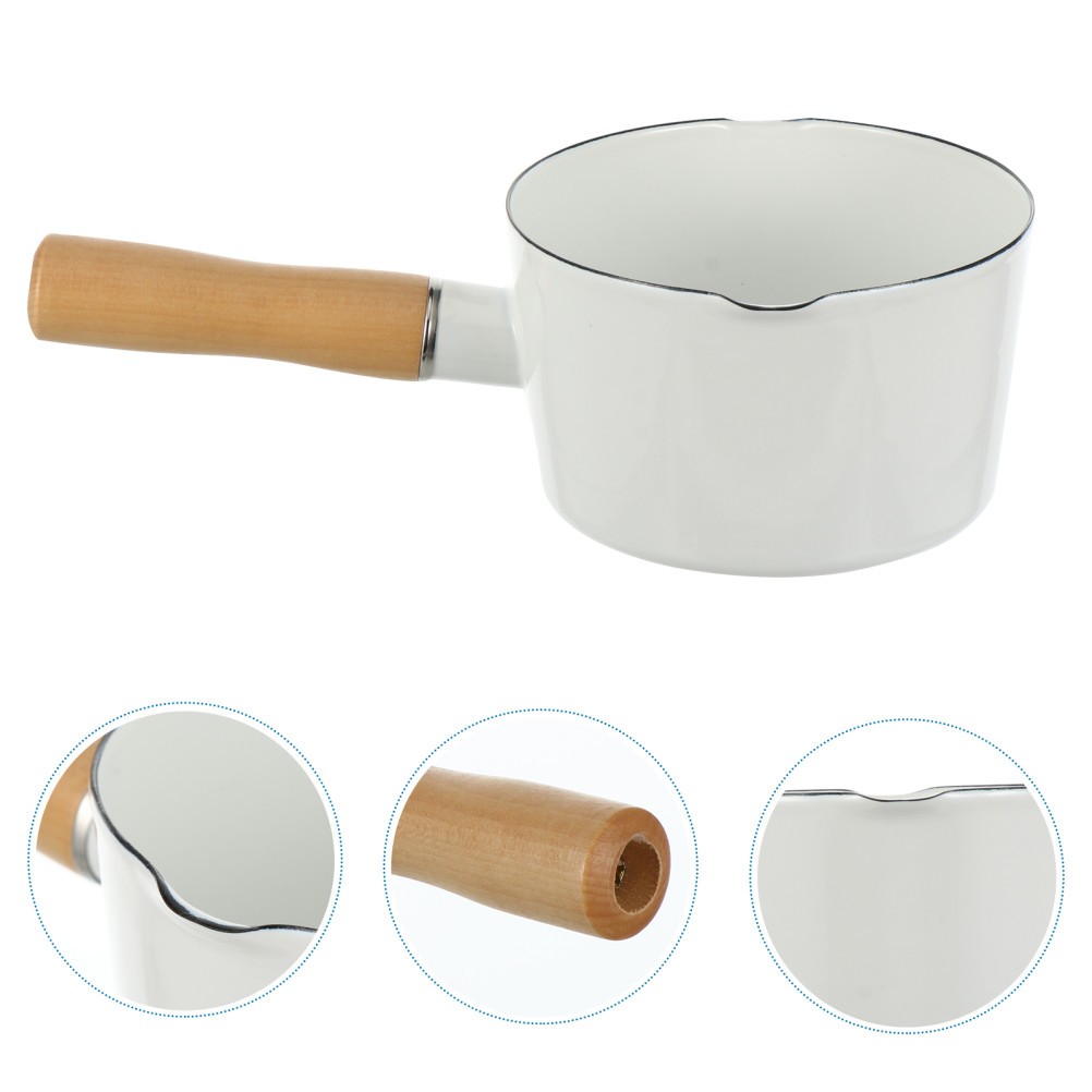 Handle Heat Pot Small Cup Cooking Cup Soup Bowl Western Sauce Pot