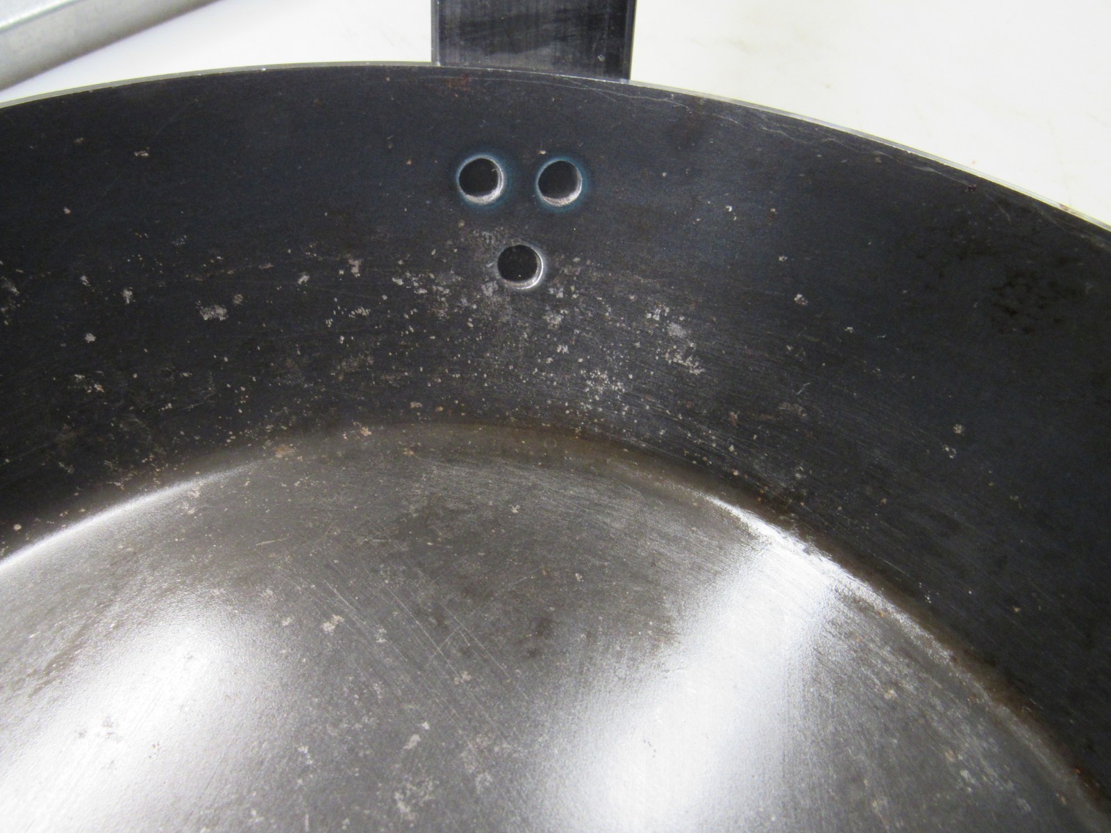 De Buyer Blue Carbon Steel Non-Stick Oven Safe Fry Pan