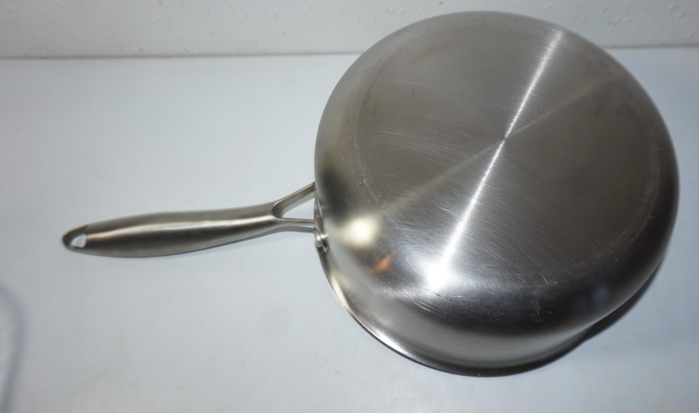 3qt Sauce Pan Clear Glass Lid Stainless 8in