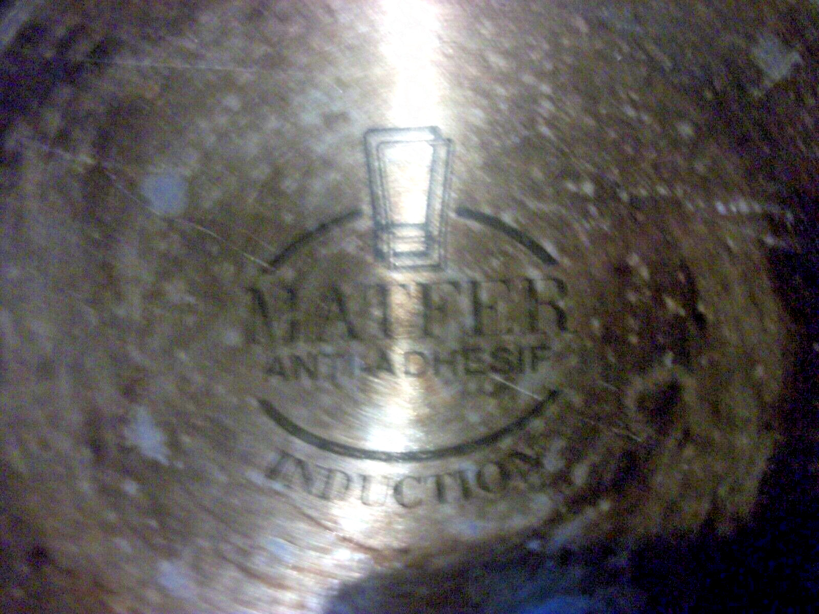 Matfer Small 8″ Inch Nonstick Skillet/Fry Pan -Thick Disk Bottom 18/10 Stainless
