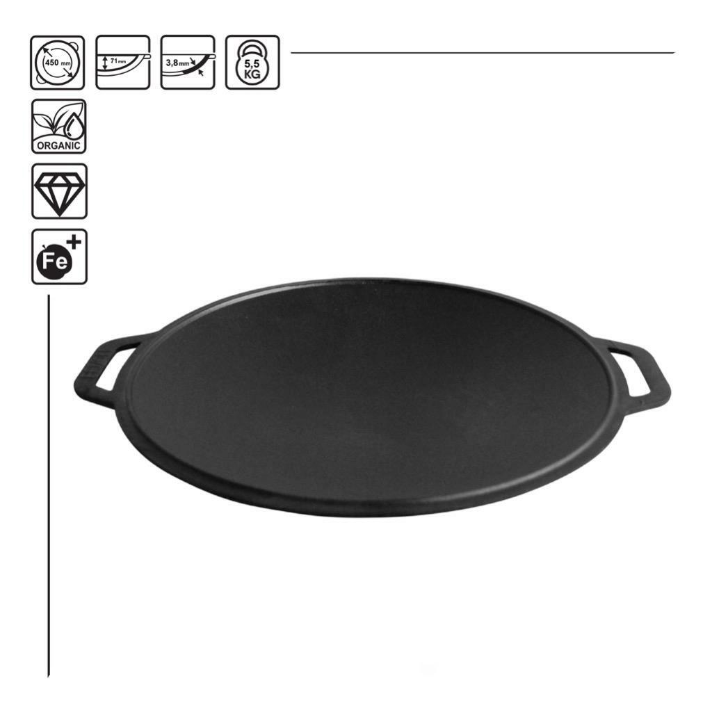 Skillet Discada Kazan Mangal Grill Dish Cookware Pan Cooking Oven Pot Disc BBQ