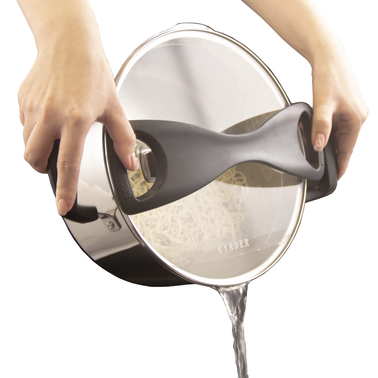Stainless Steel Pasta Pot, Dutch Oven, Induction Pasta Pot with Strainer Lid,…