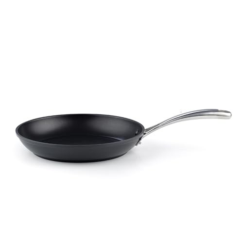 Classic 8 Inch Hard Anodized Nonstick Frying Pan, 8-inch Black-Non Induction