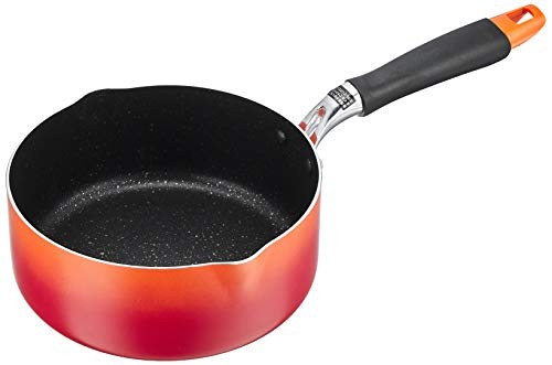 Wahei Freiz Fluororesin Coated Yukihira Pot 18cm IH/Gas Compatible Dishmate