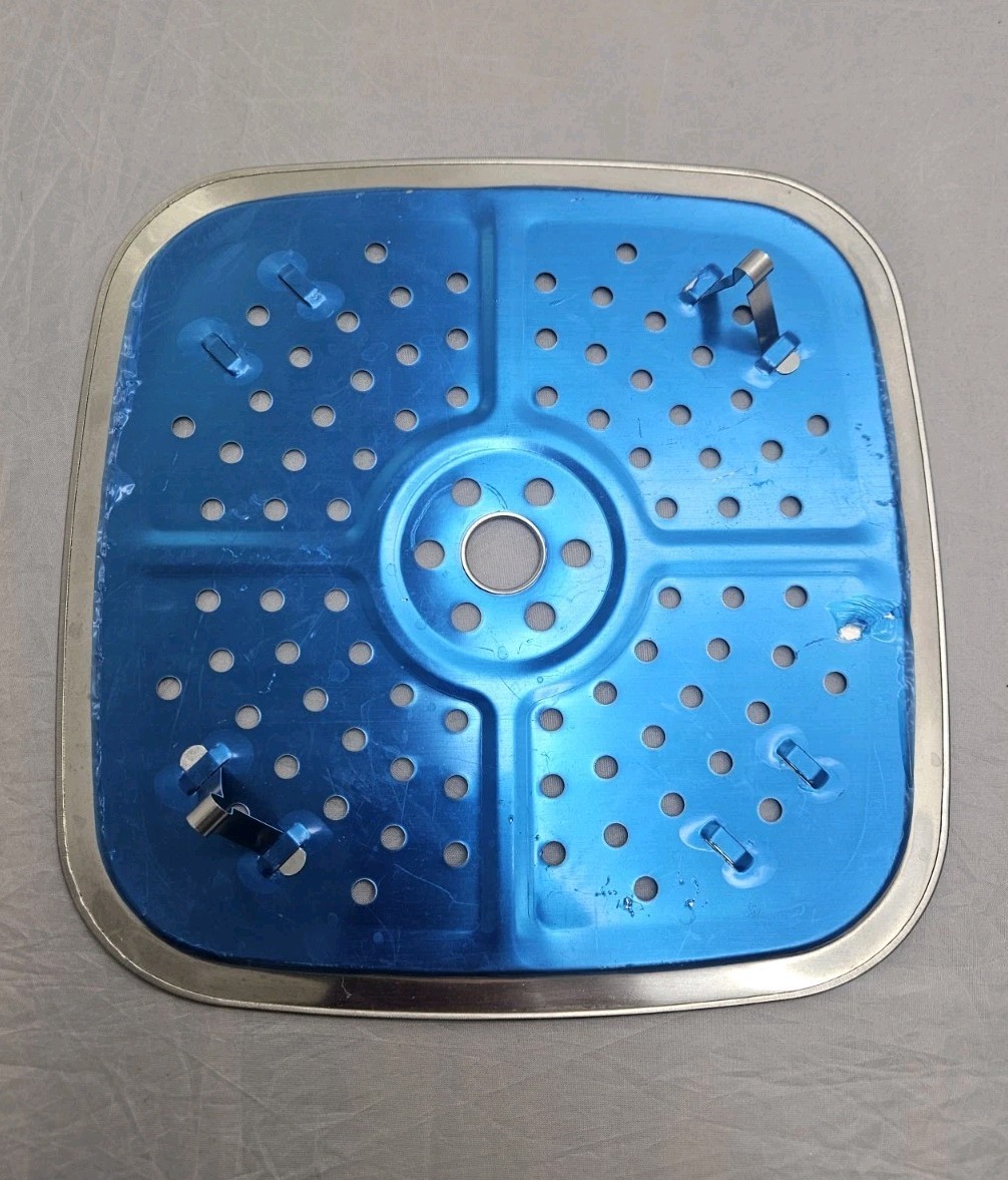 Copper Chef Steamer Tray Insert Stainless Steel 9.5″ x 9.5″ Base Square