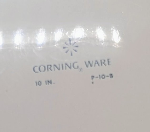 Corning Ware 10 Inch. Casserole Blue Cornflower w/ Pyroceram Lid