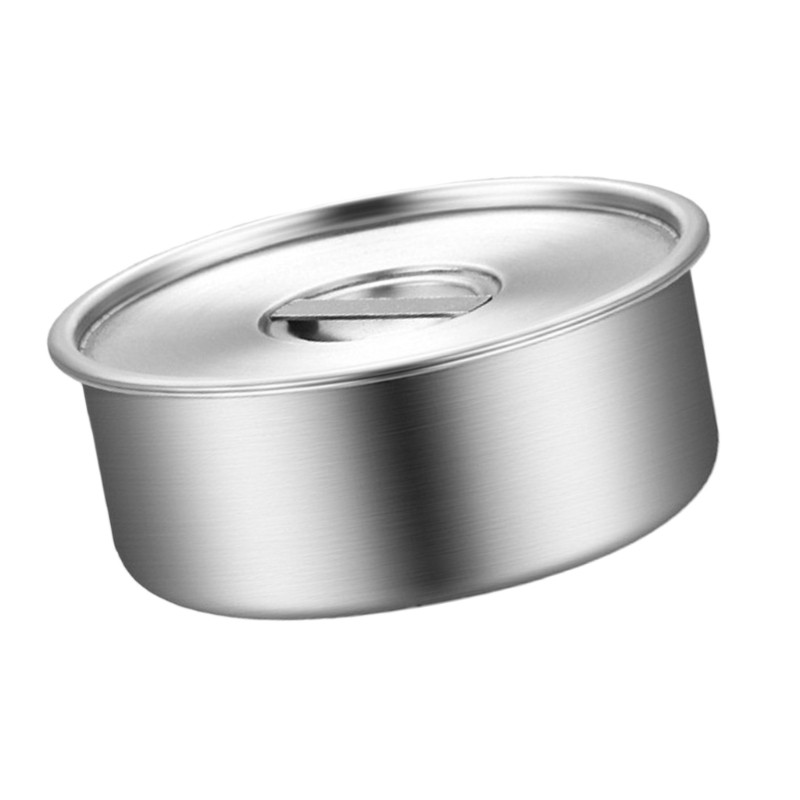 Stainless Steel Steaming Bowl For Eggs Custard And Dessert With Lid For Home Use