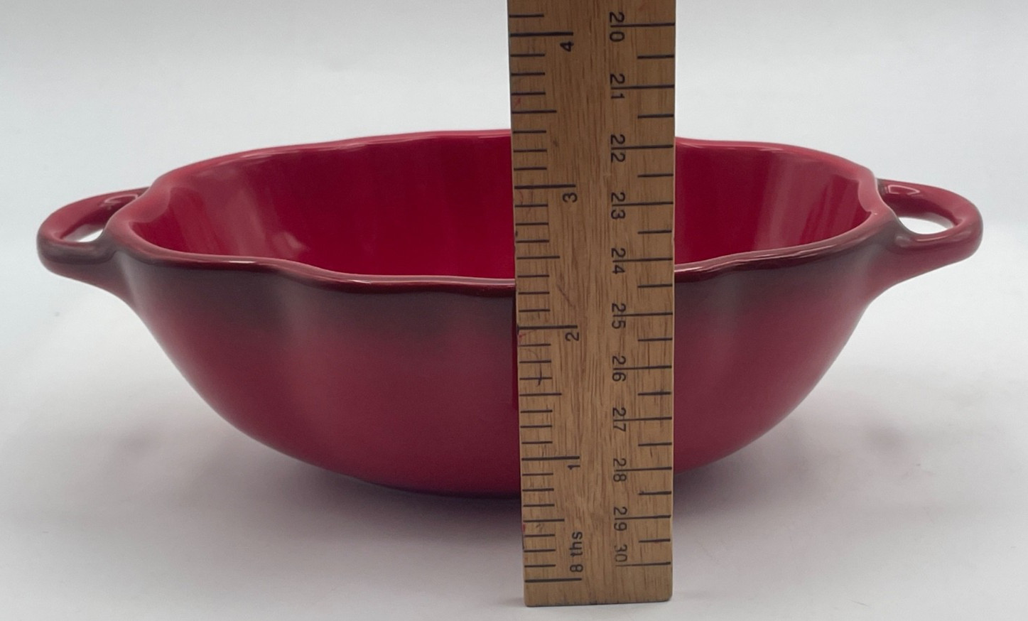 NEW Staub Petite Tomato Mini Cocotte Baking Dish 16 oz Red Double Handle No Lid