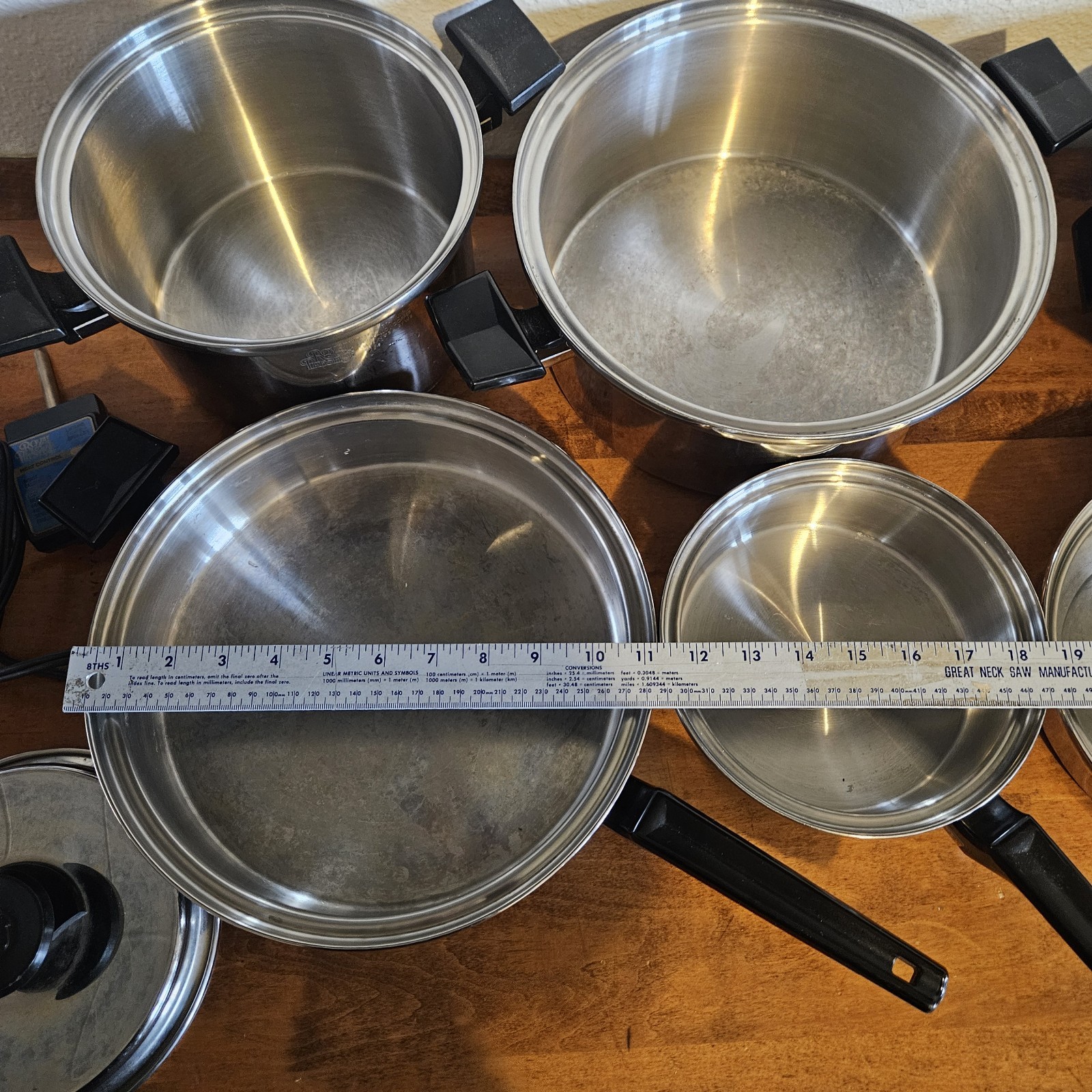 Royal Prestige 12 Pc Cookware Set 7 Ply Stainless Steel Titanium