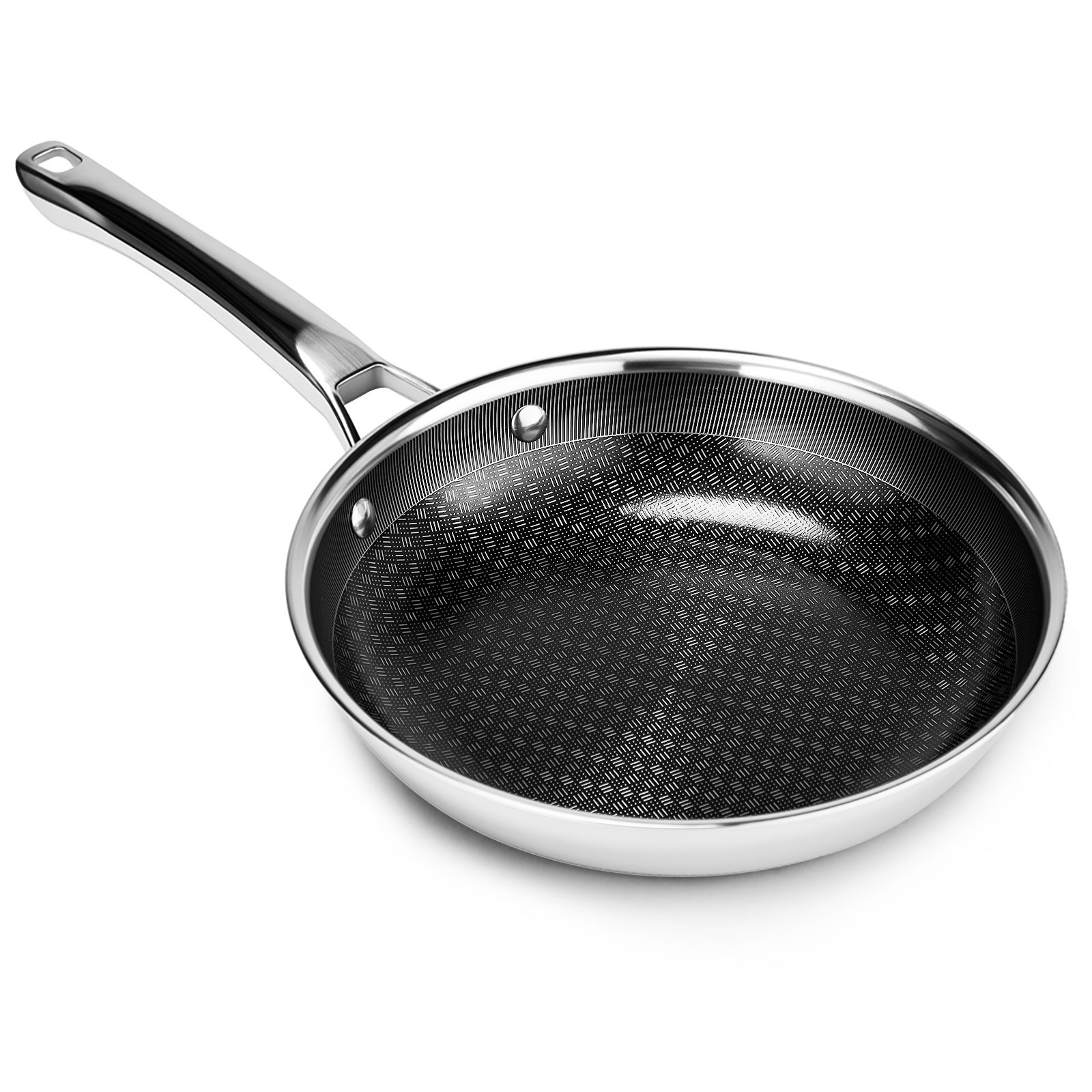 Nonstick Frying Pan for Gas Electric Ceramic and Induction Cooktops for Cooking