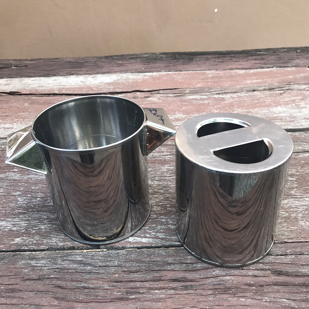 Thai Traditional Maker Rice Noodle Mold Stainless Steel Cookware 4.5 inches