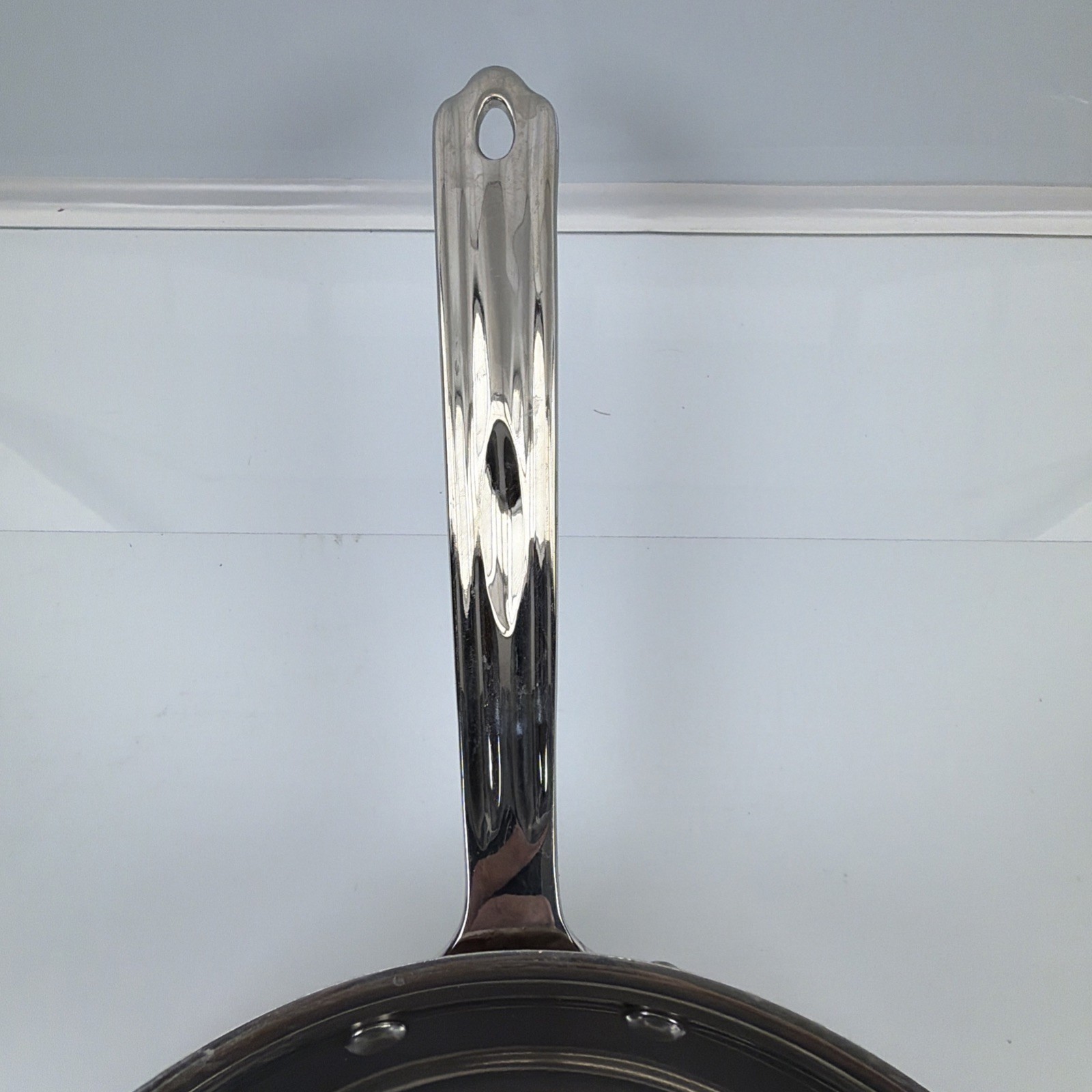 Cuisinart Heavy Copper Stainless 8” & 10″ Skillet Pan PCT22-20 PCT22-24 EUC