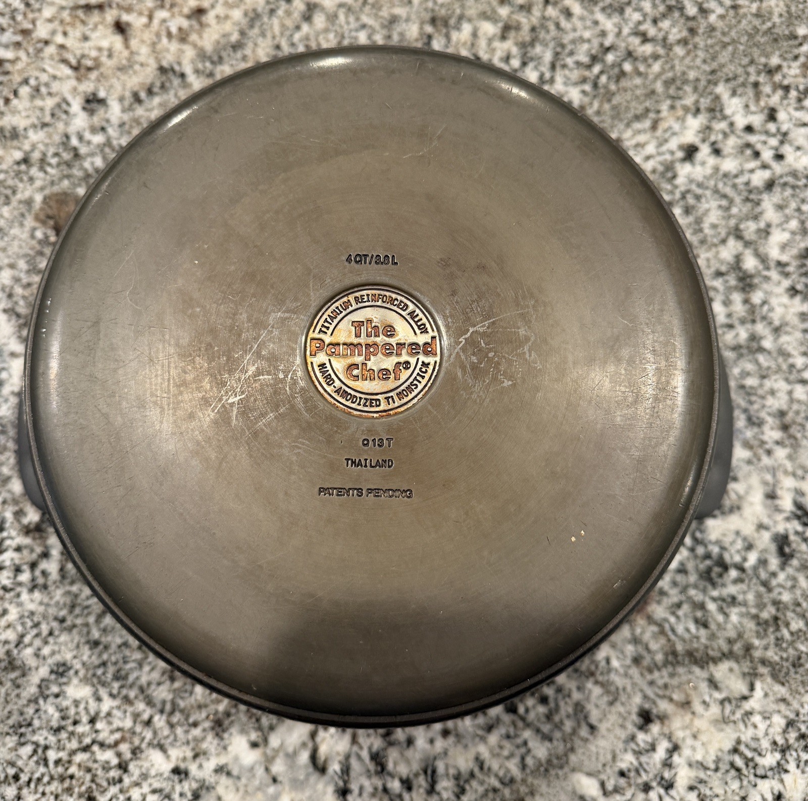 The Pampered Chef 4 Qt Stock Pot with Lid – See Pictures!