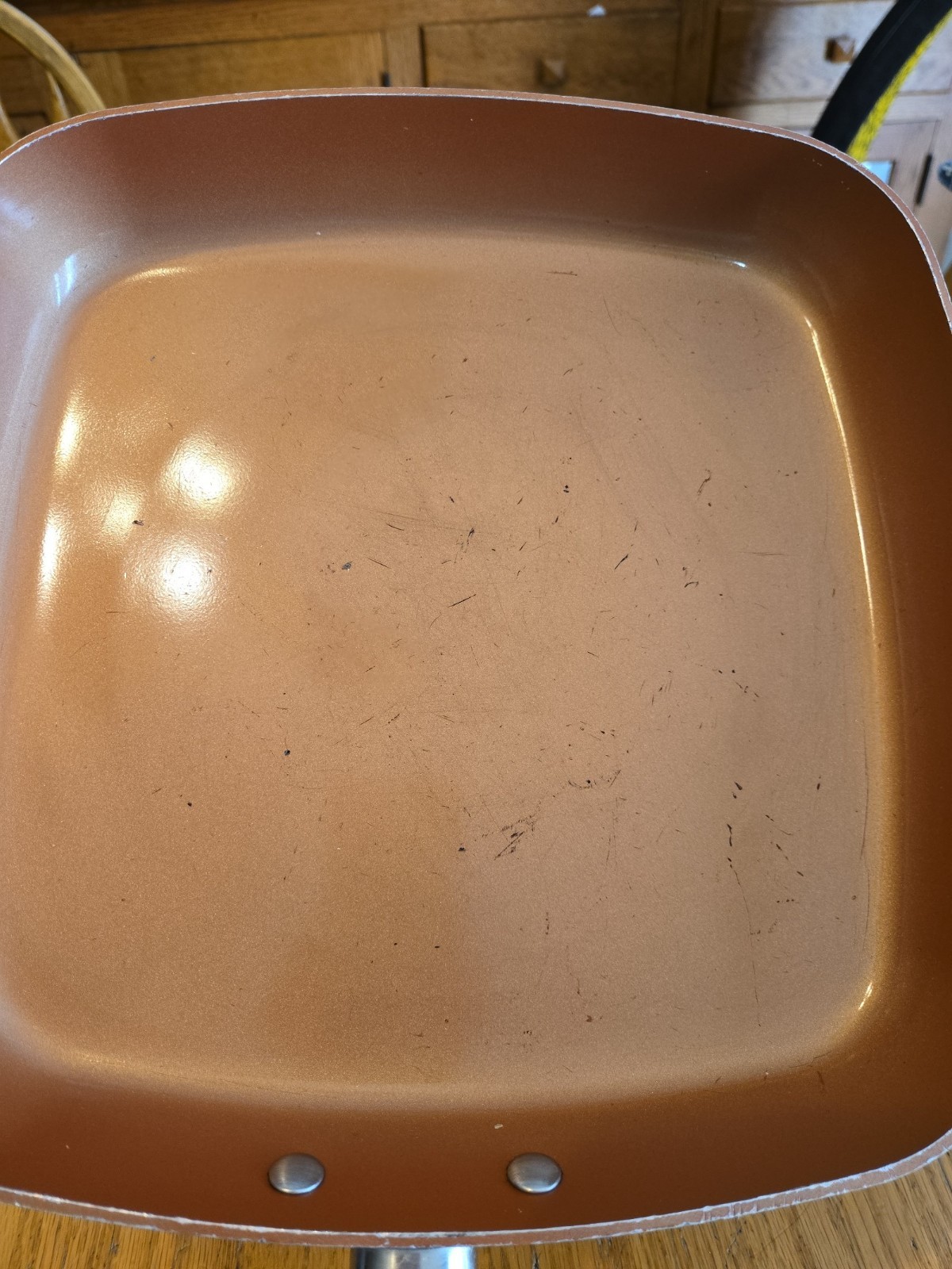 Copper chef 11 inch square pan