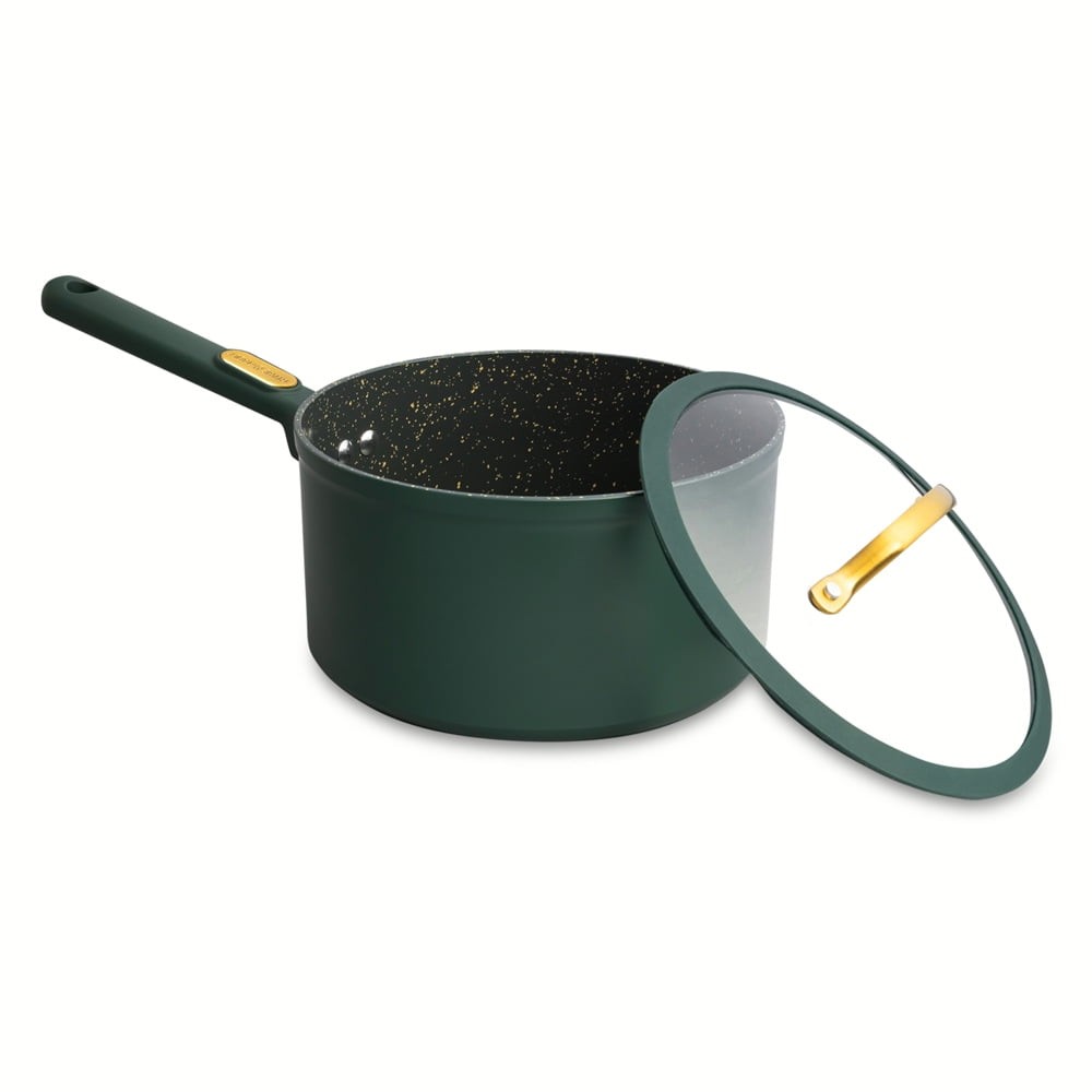 12-Piece Ceramic Non-Stick Granite Collection, Non-Toxic Cookware Set