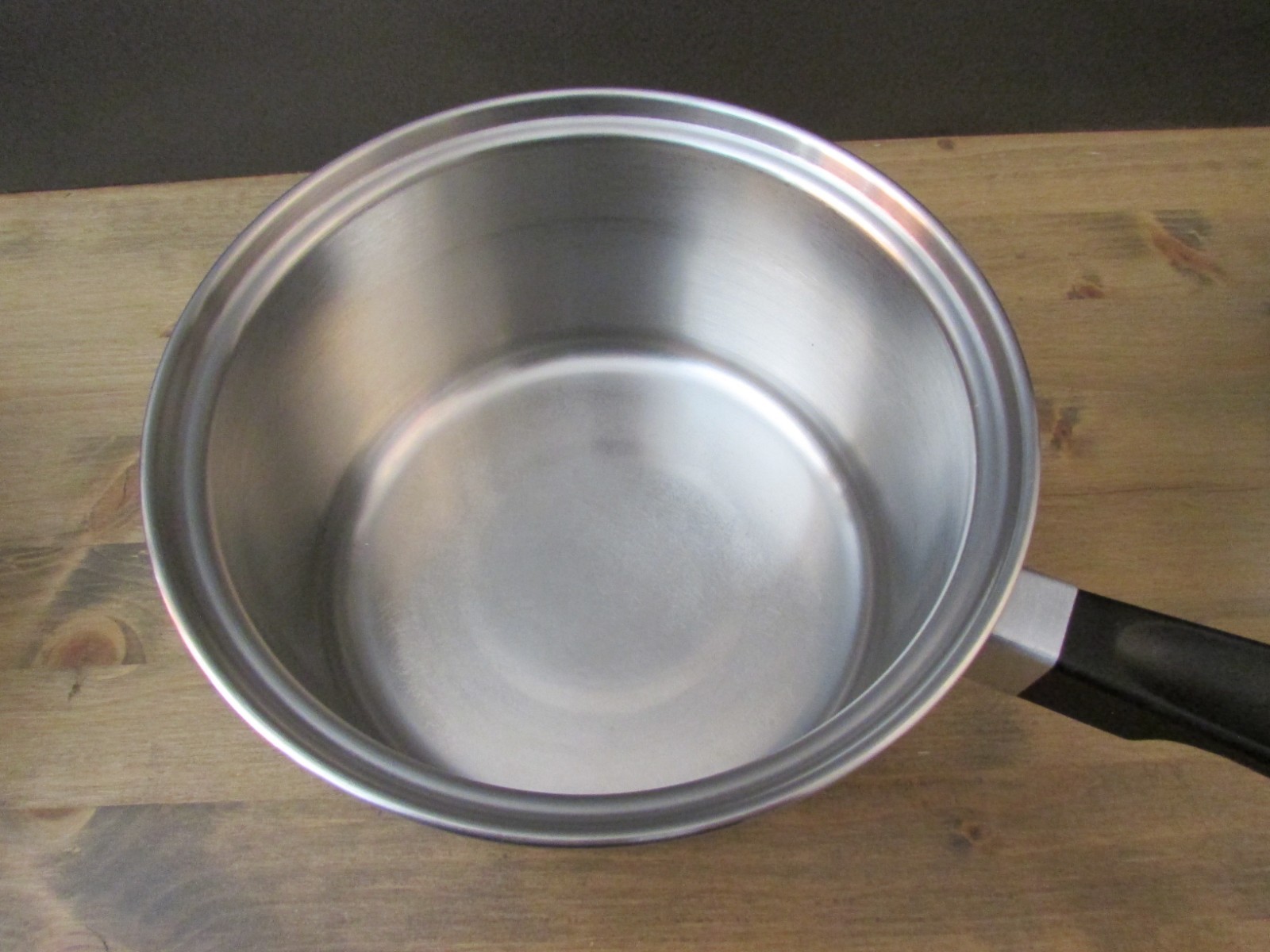 LUSTRE CRAFT Stainless 3 QT Saucepan with Steamer, Broiler & Lid 18-8 Stainless