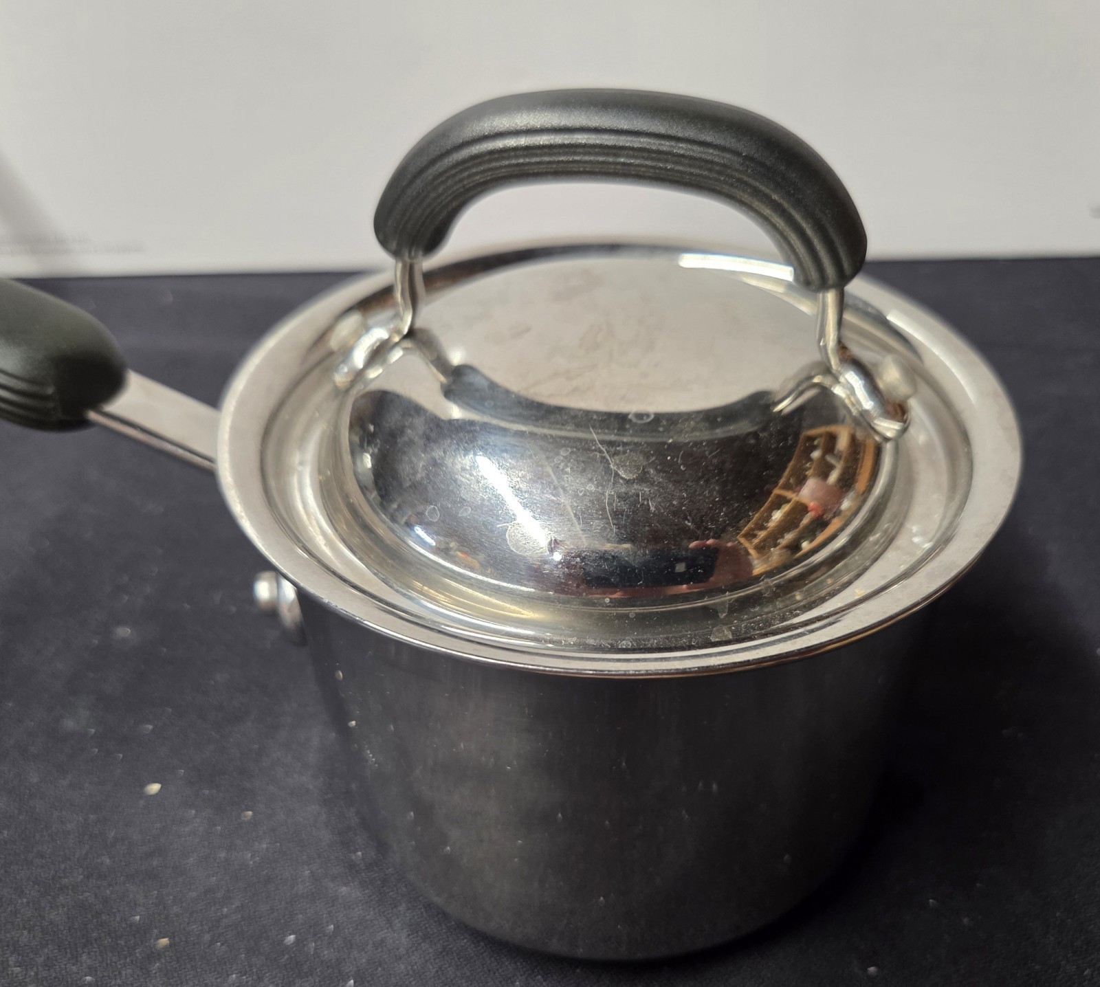 Circulon 1-1/2 Qt Food Release System Stainless Steel Saucepan