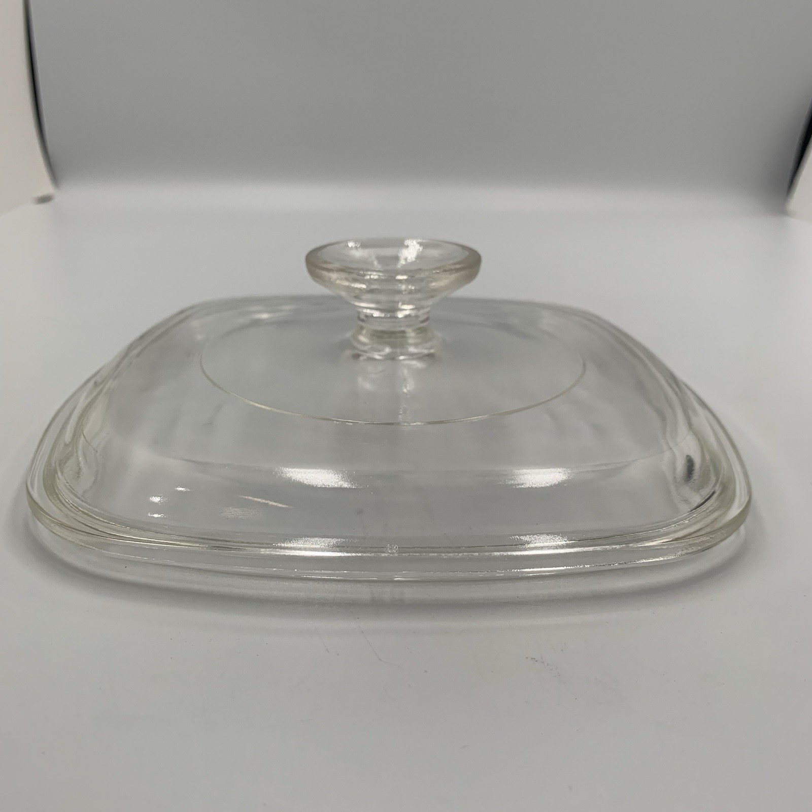 Pyrex Square Glass Replacement Lid A7C 7×7″