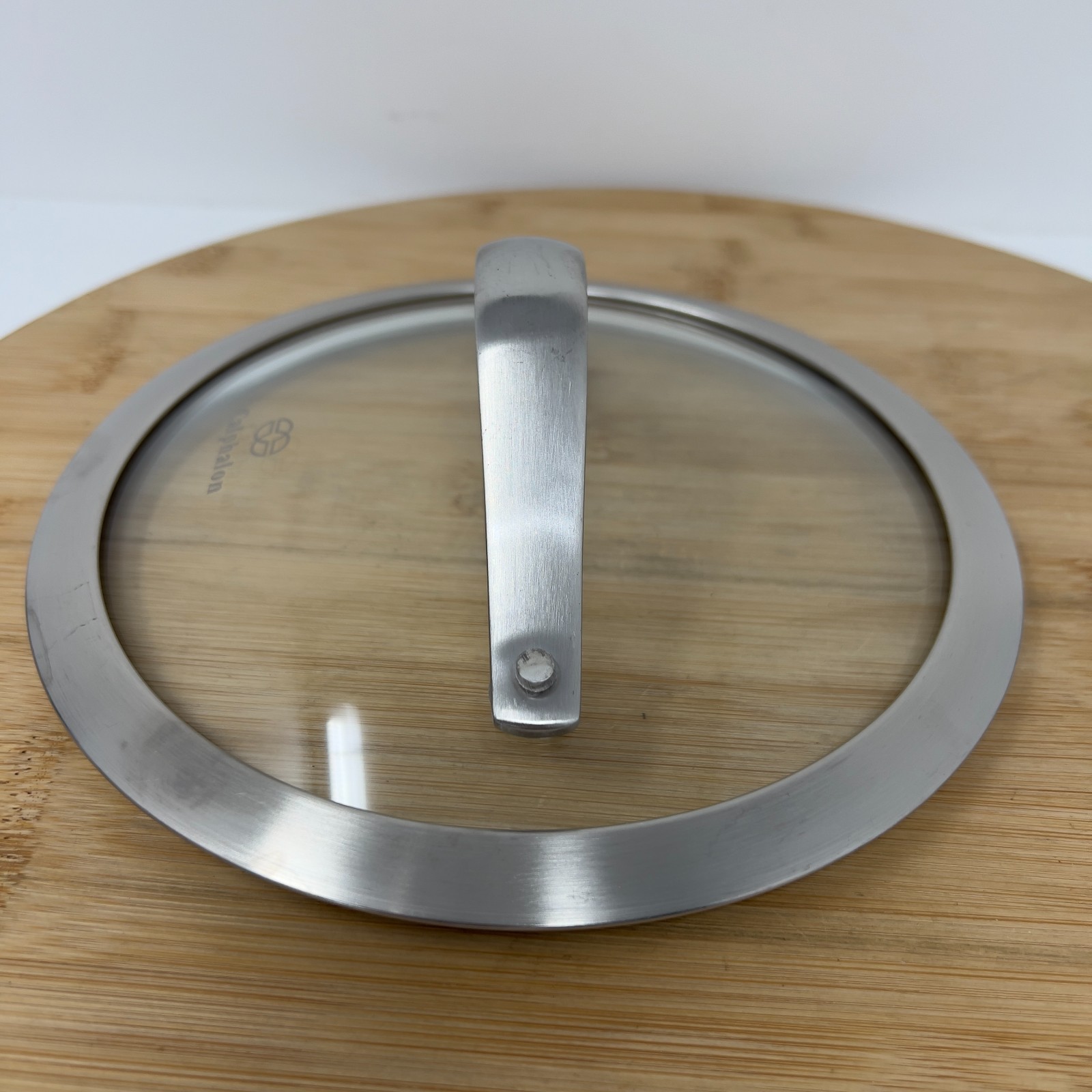 7 in Calphalon Glass Lid For Pot Or Pan ~ Stainless Steel 7 inch with Gasket