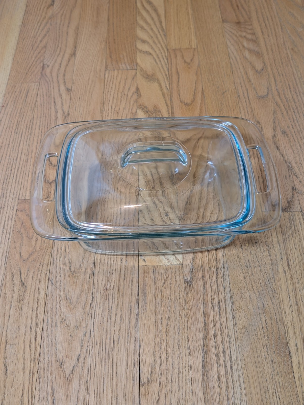 Pyrex Clear Glass Casserole Dish 2 Qt C024 with Lid C624