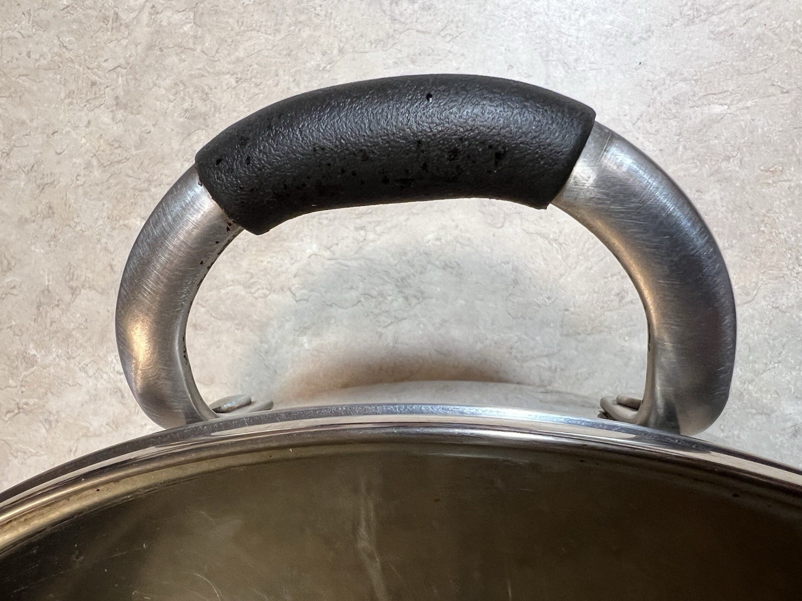 Calphalon Cooking 5 Qt 12″ Skillet & Lid 5005, Double Handle, Stainless Steel