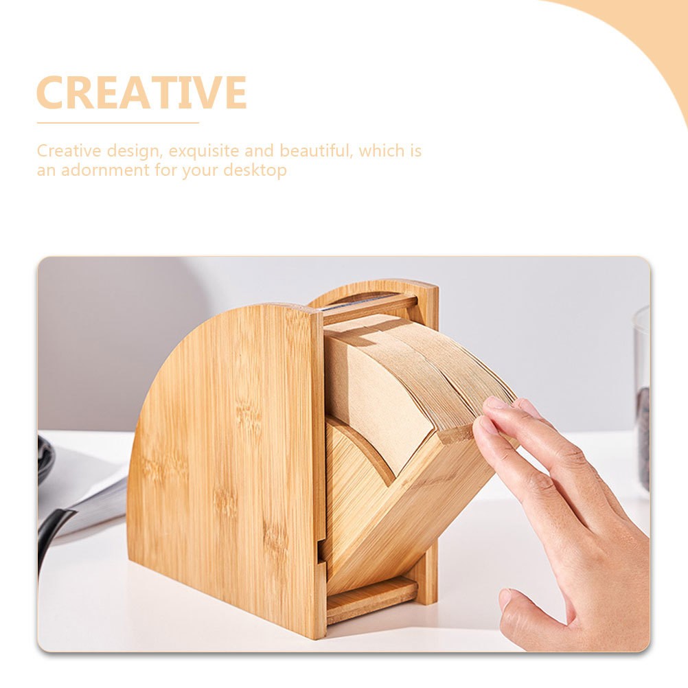 Coffee Filter Storage Holder in Khaki for Home Use with Neat Paper Organization