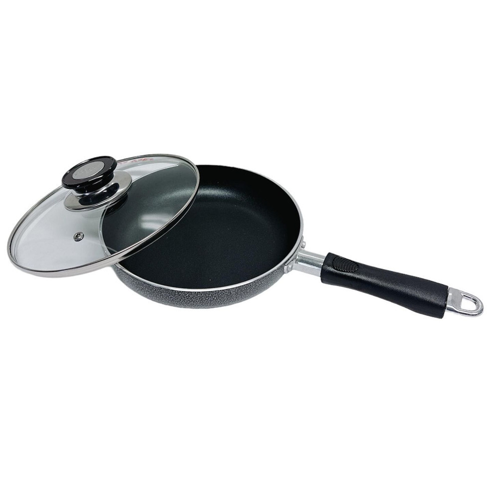 8″ (20CM) Non-Stick Coating Frying Pan With Lid Cooking Pot Cookware Kitchen