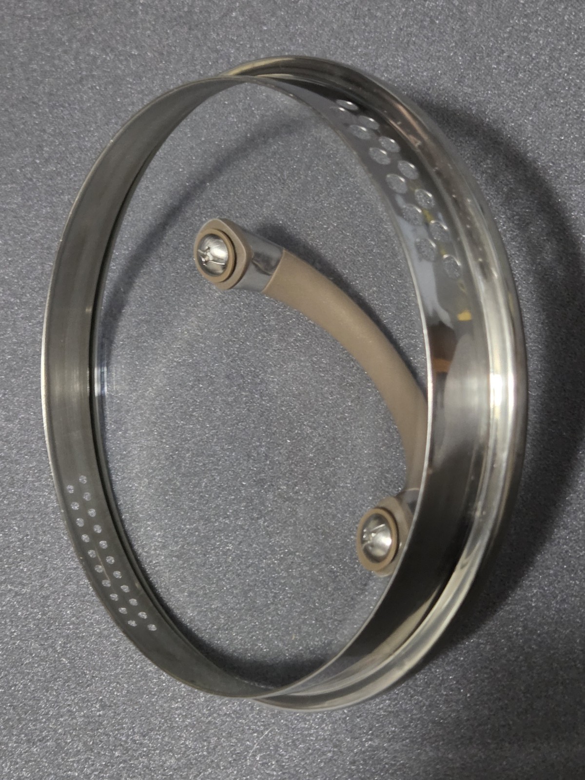 Circulon 6-3/4″ Inside Diameter Glass Strainer Replacement Lid