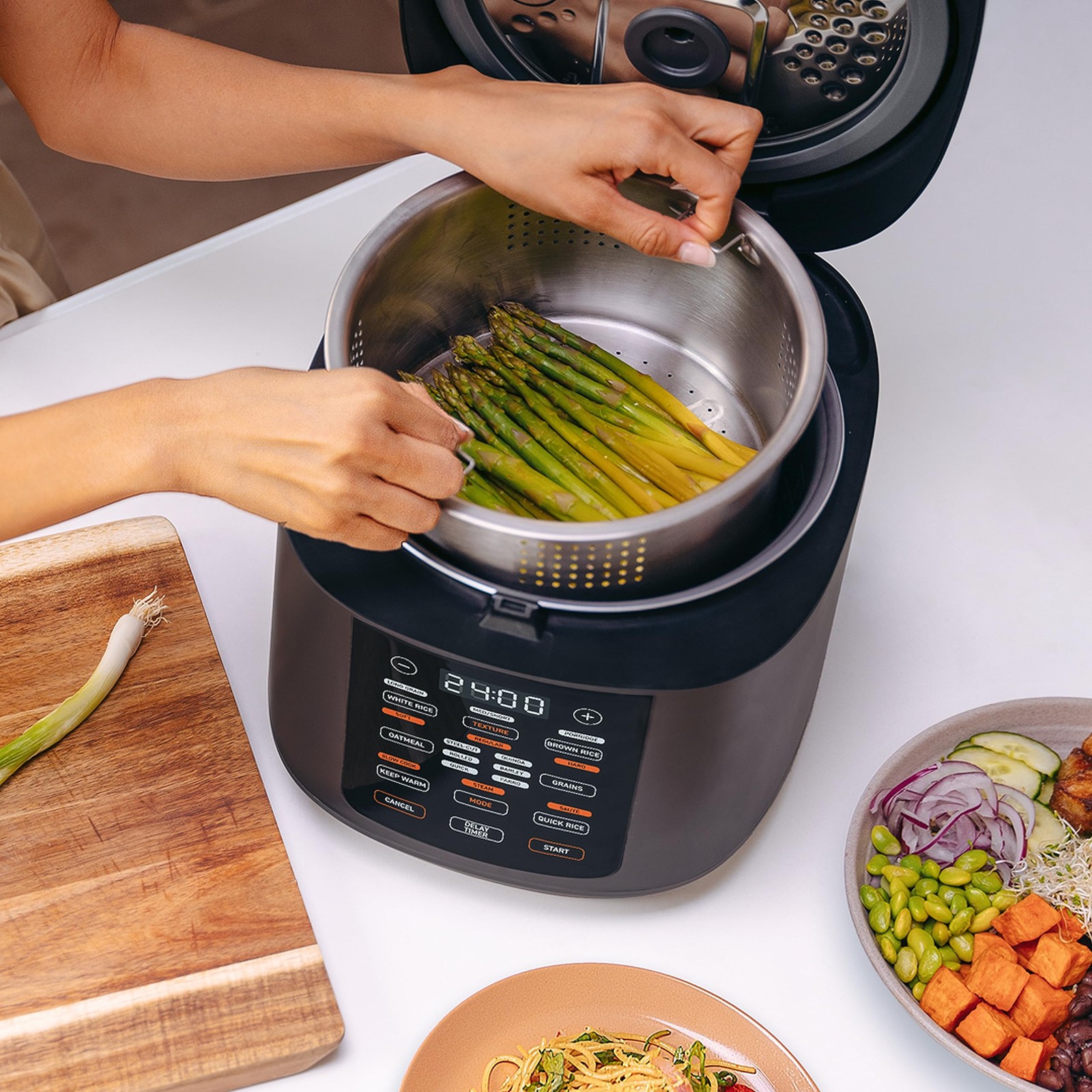Cosori 3-Quart Steamer Stainless Steel Steam Basket Crc-R501- Kus Rice Cooker