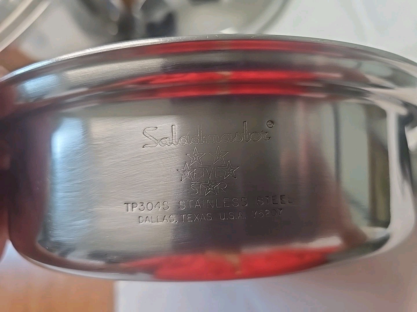 Saladmaster T304S Five Stars Stainless Steel 1.5 Qt 9” Skillet USA