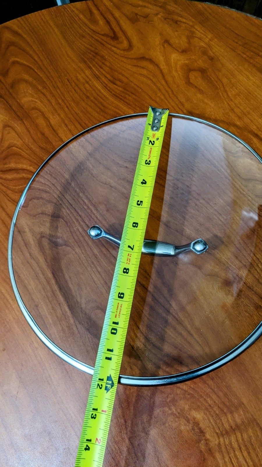 All-Clad Tempered Glass Stainless Steel Lid ONLY 11.5″ Diameter Replacement Part