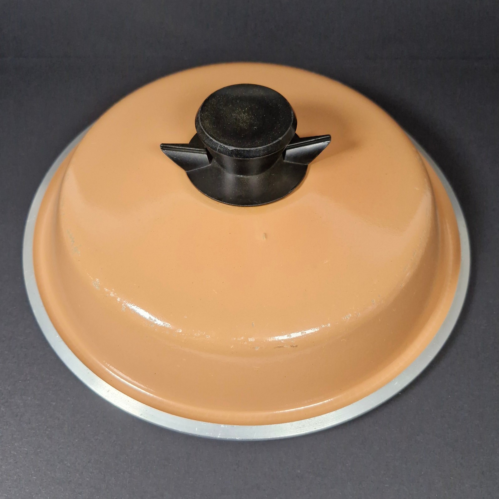 Bessemer Lid Only Caramel Brown With Knob And Steam Vent 24.75 cm