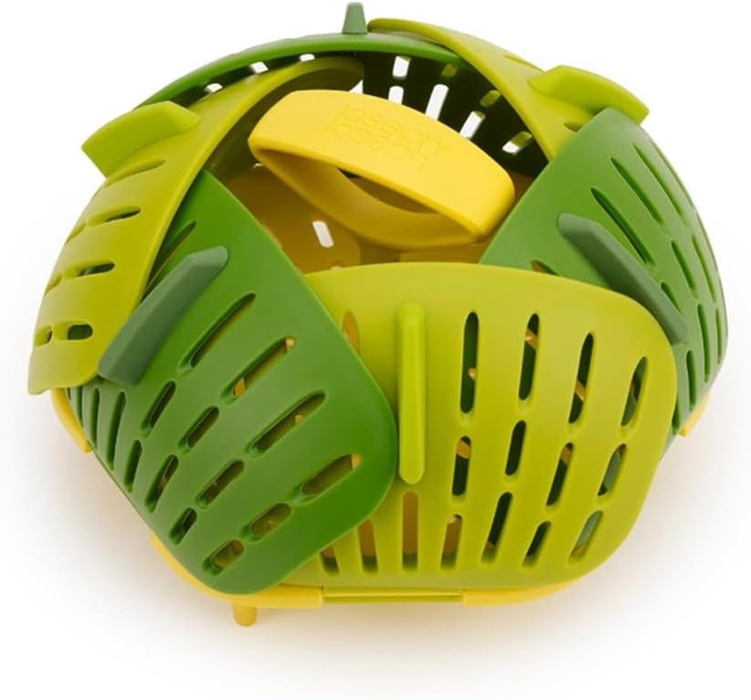 Bloom Folding Steamer Basket for Vegetables, Expandable for Various Pans,