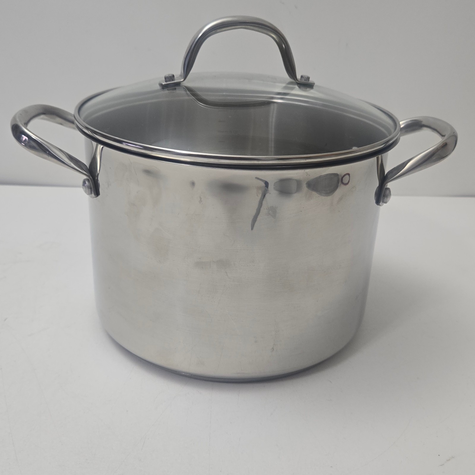Wolfgang Puck Cafe Collection 8 Quart Stock Pot And Lid Stainless Steel