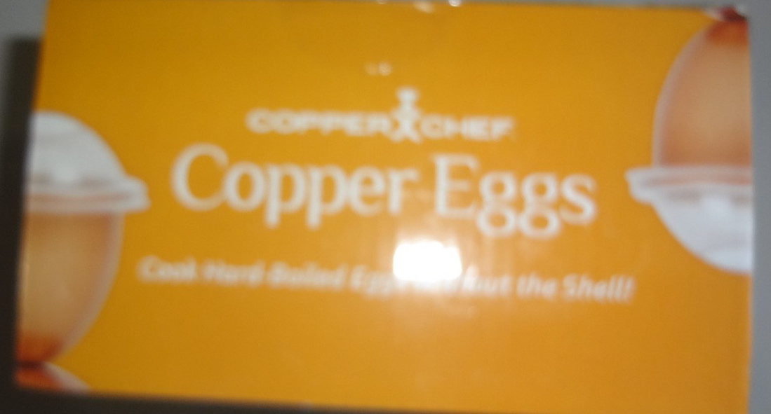 Copper Chef Copper Eggs XL As Seen On TV Perfect Egg Maker NEW NIB non stick