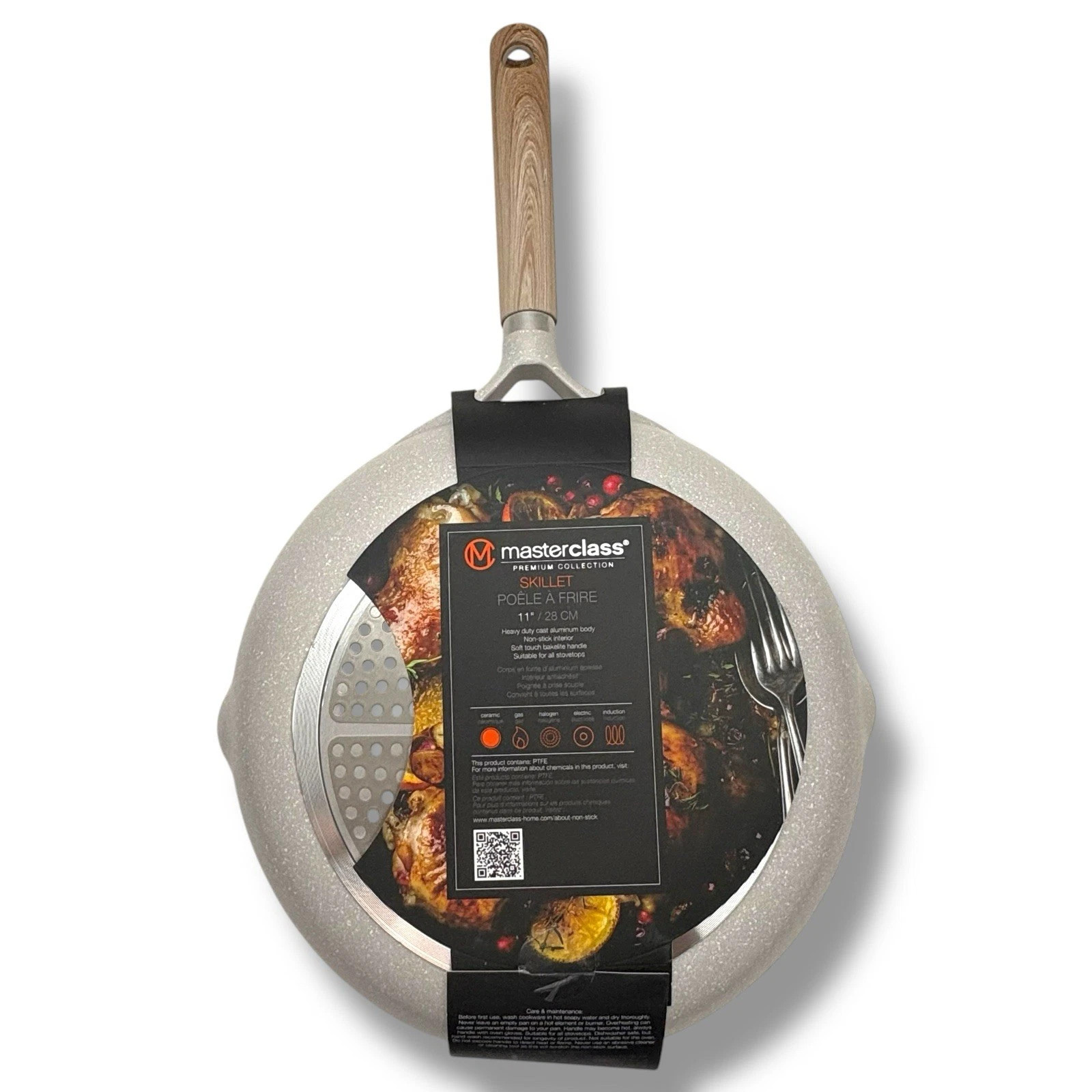 NEW Masterclass Premium Cookware 11″ Heavy Duty Skillet Frying Pan Non-Stick