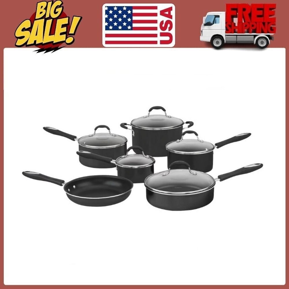 Cuisinart 55-11BK Advantage Non-Stick 11-Piece Cookware Set