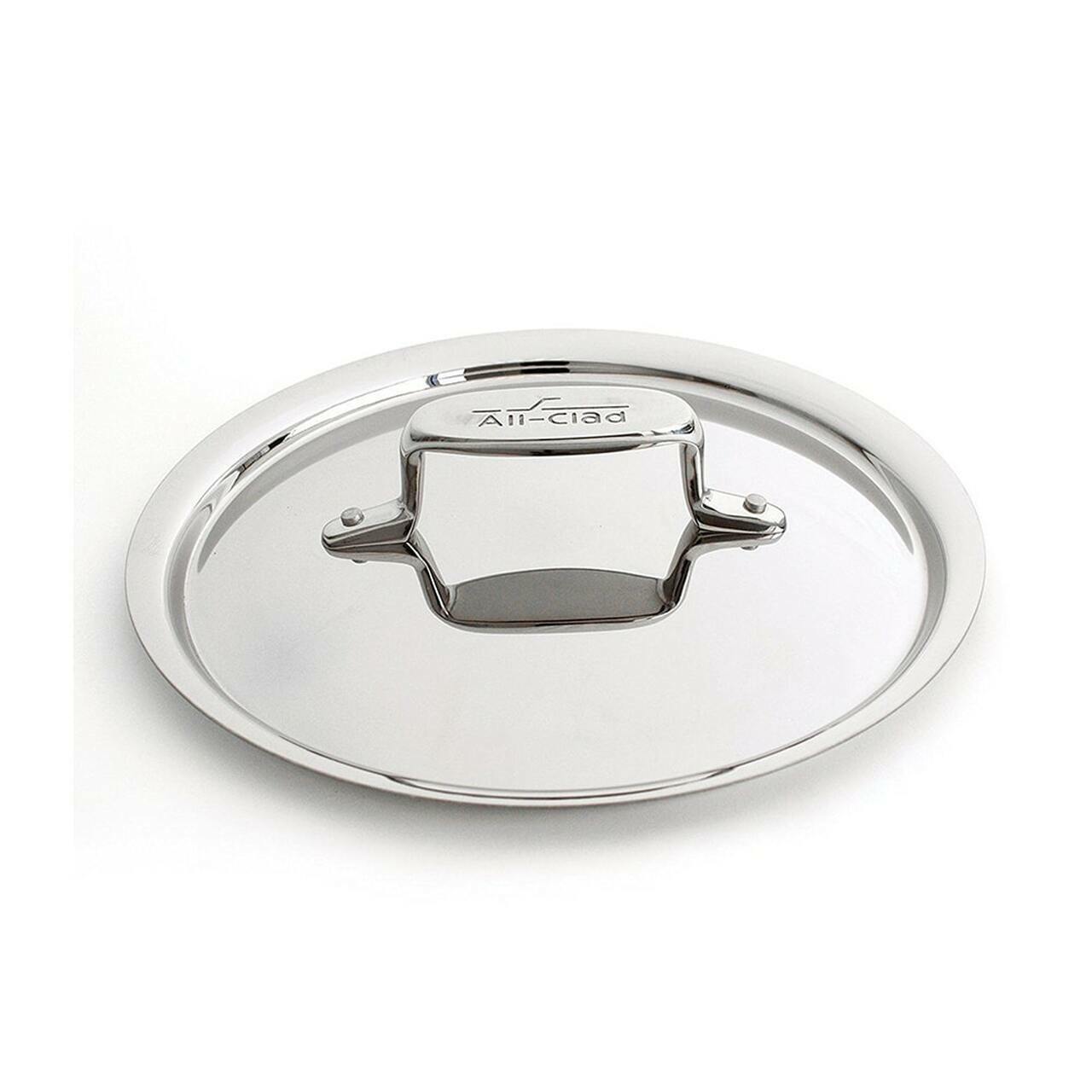All-Clad 3910NH D5 Stainless Lid for D5, 3 & 4-Qt Sauté Pans, 8 &12-QT Stock Pot